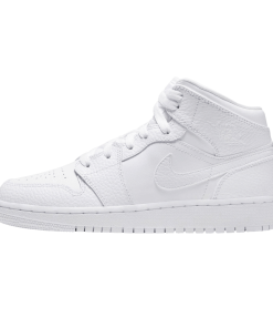 Air Jordan 1 Mid GS ‘Triple White’