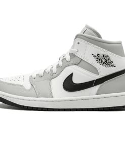 Air Jordan 1 Mid Light Smoke Grey