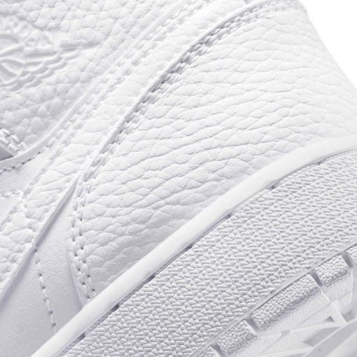 Air Jordan 1 Mid GS ‘Triple White’