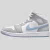 Air Jordan 1 Mid Wolf Grey Blue