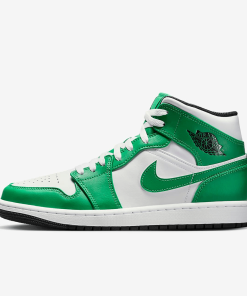 Air Jordan 1 Mid Lucky Green