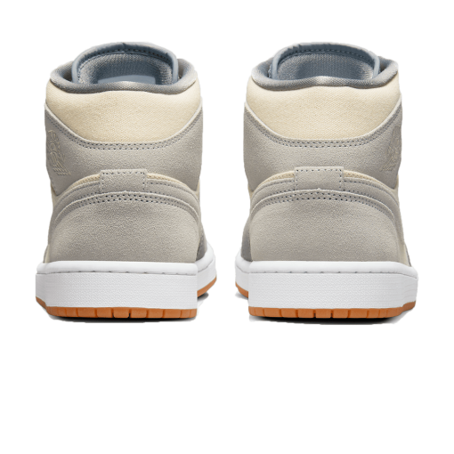 Air Jordan 1 Mid Coconut Milk Particle Grey