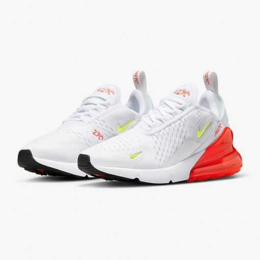 Air Max 270 – White/Bright Crimson/Black/Volt