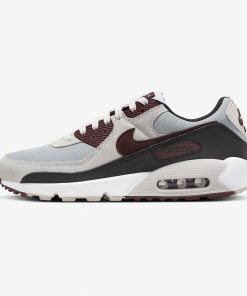 Air Max 90 – Wolf Grey/Phantom/Black/Burgundy Crush