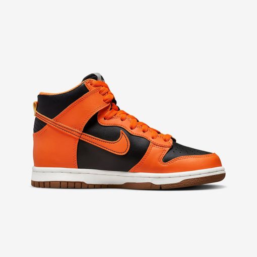 Nike Dunk Hi University ‘Chenille Swoosh Safty Orange’