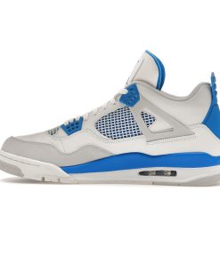 Jordan 4 Retro White Military Blue