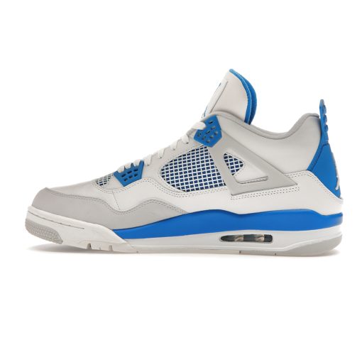 Jordan 4 Retro White Military Blue