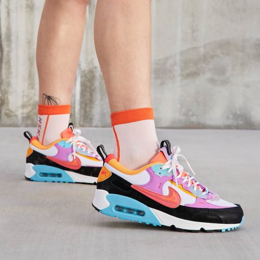 Air Max 90 Futura – Fuchsia Dream/Baltic Blue/Bright Crimson