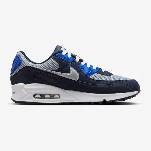 Air Max 90 SE – Midnight Navy/Obsidian/Ashen Slate/Metallic Platinum