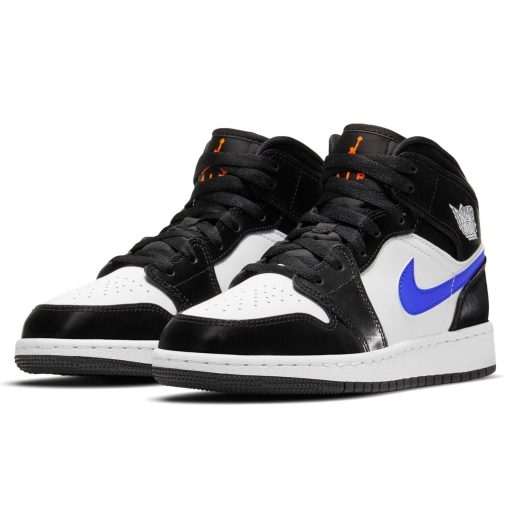 Air Jordan 1 Mid GS ‘Black Racer Blue’