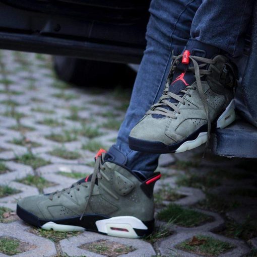 Travis Scott x Air Jordan 6 Retro ‘Olive’