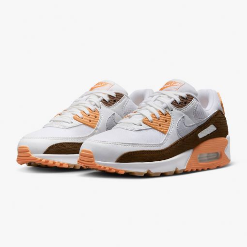 Air Max 90 SE – White Orange Trance/Pure Platinum