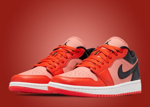 Air Jordan 1 Low “Crimson Bliss Rush Orange”