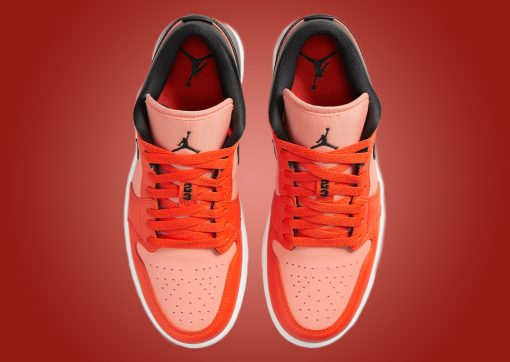 Air Jordan 1 Low “Crimson Bliss Rush Orange”