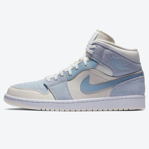 Jordan 1 Mid – Mixed Textures Blue