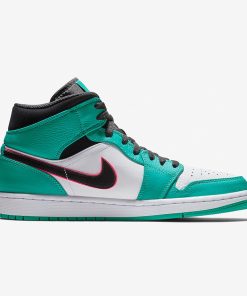 Air jordan 1 Mid South Beach Turbo Green