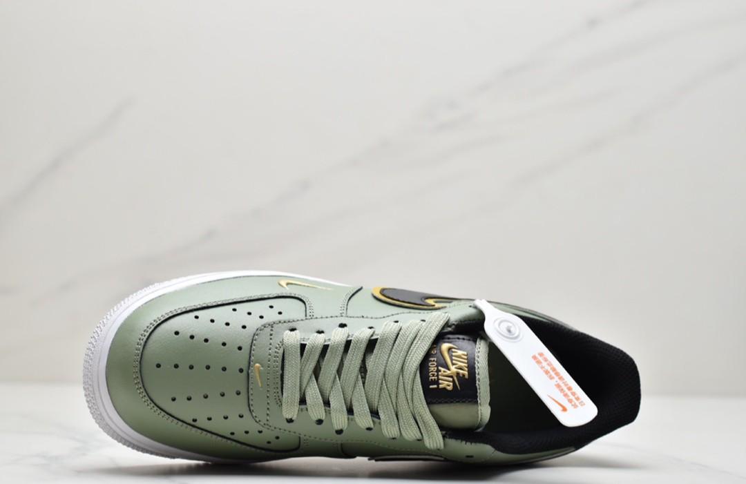 Air Force 1 Low 07 Double Swoosh Olive Green