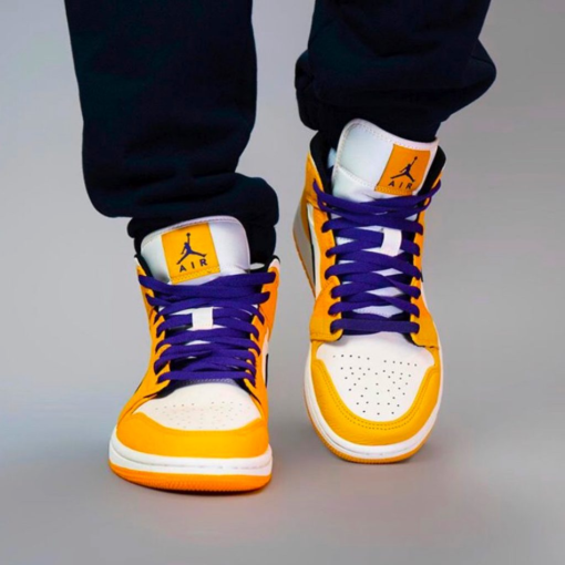 Air Jordan 1 Mid – Lakers