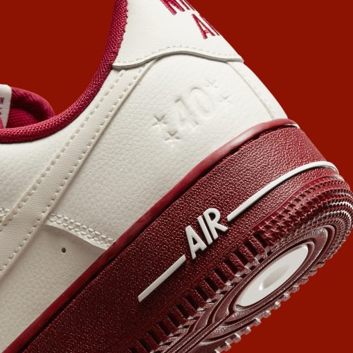 Air Force 1 Low 40th Anniversary Sail Team Red