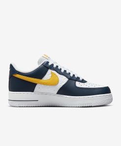 Air Force 1 ’07 Dark Obsidian White University Gold