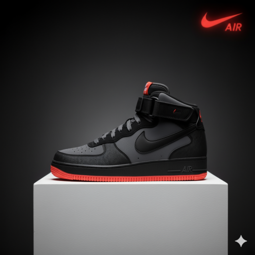 Air Force 1 Mid 07 Hot Lava