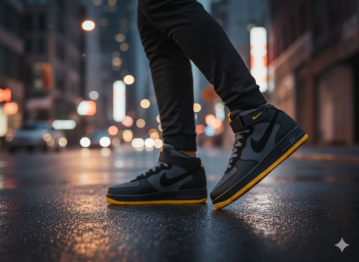 Nike Air Force 1 Mid 07 “Hot Lava” Yellow