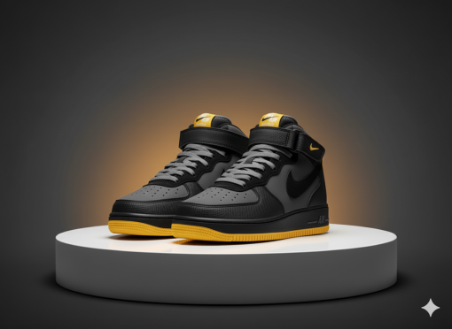 Nike Air Force 1 Mid 07 “Hot Lava” Yellow