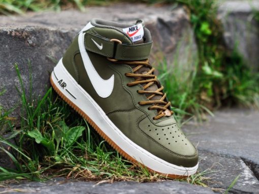 Air Force 1 Mid Medium Olive/Sail/Light Brown