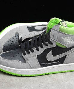 Air Jordan 1 Retro High OG Neutral Grey Gunsmoke Volt