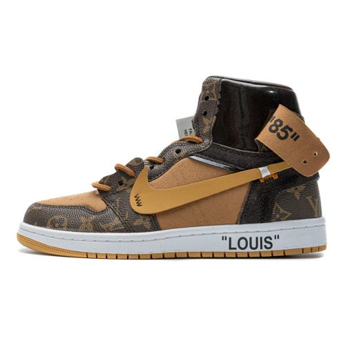 Air Jordan 1 X LV High LV Louis Vuitton OFF WHITE