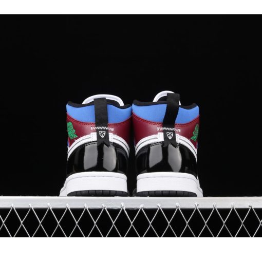 Jordan 1 Mid SE Black White Multi-Color