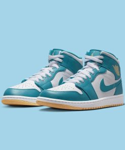 Jordan 1 Mid Aquatone