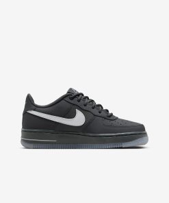 Air Force 1 Low GS Reflective Swoosh Black