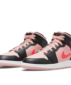 Air Jordan 1 Mid – Black Pink Crimson