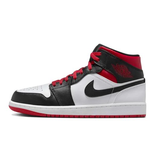 Air Jordan 1 Mid Gym Red Black Toe