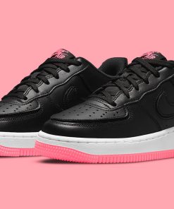 Air Force 1/1 GS Black Hyper Pink