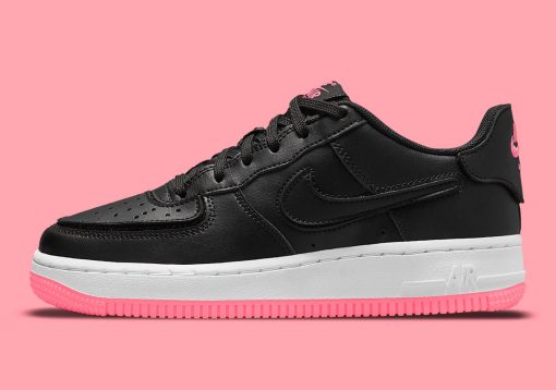 Air Force 1/1 GS Black Hyper Pink