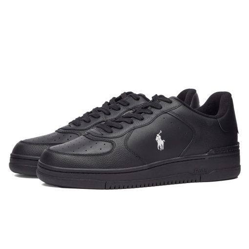 Polo Ralph Laurenmasters court trainers in black