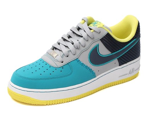 Air Force 1 Low Wolf Grey Midnight Navy Tropical Teal