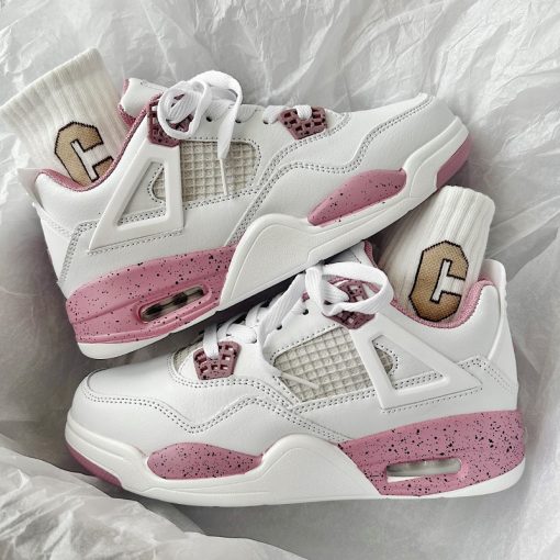 Air Jordan 4 White Pink Cherry Blossom