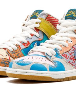 Thomas Campbell x SB Dunk High ‘What The’