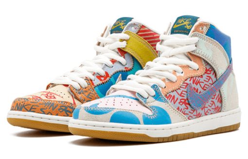 Thomas Campbell x SB Dunk High ‘What The’