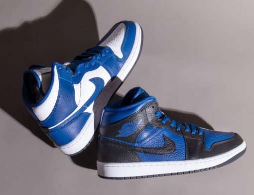 Air Jordan 1 Mid Split “French Blue”