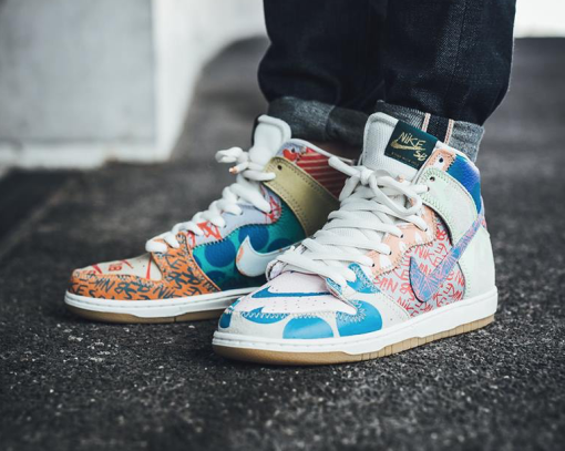 Thomas Campbell x SB Dunk High ‘What The’