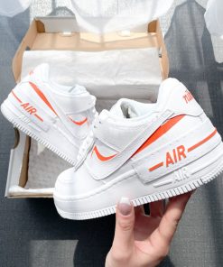 Air Force 1 Custom Sneaker Shadow Orange