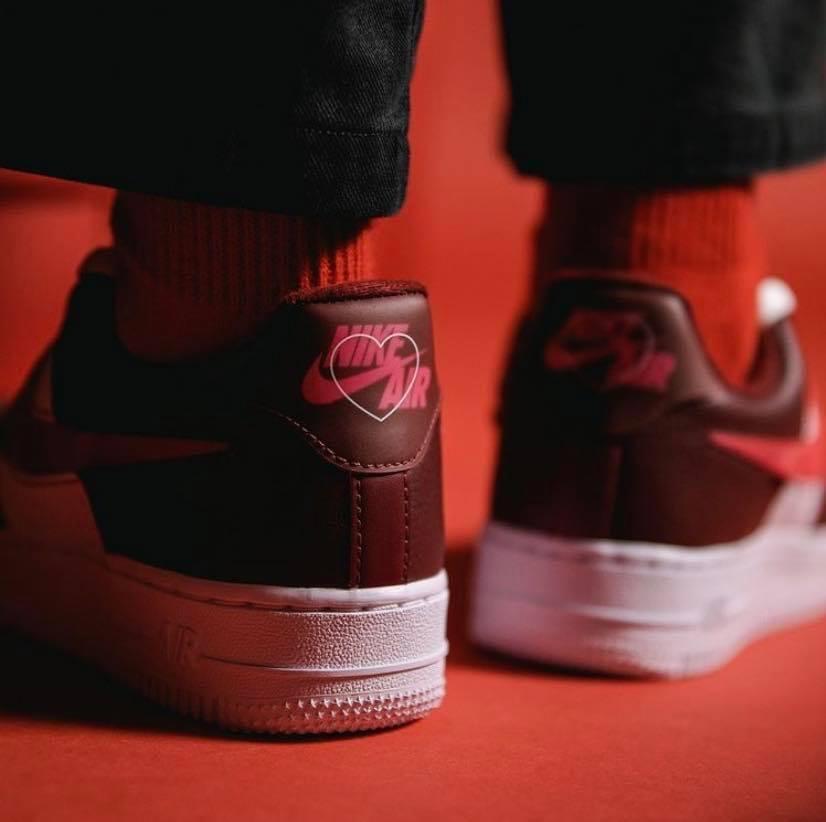 Air Force 1 SE Love For All Burgundy White Air Force 1 SE Love For All Burgundy White