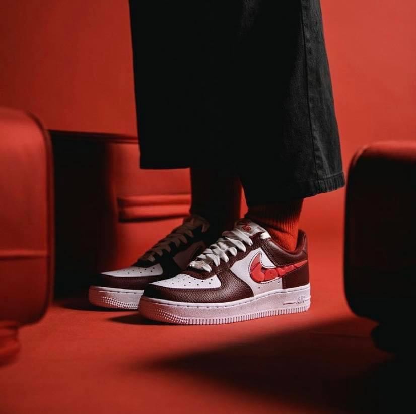 Air Force 1 SE Love For All Burgundy White Air Force 1 SE Love For All Burgundy White