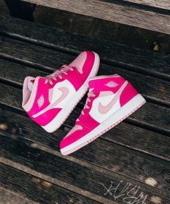 Jordan 1 Mid “Fierce Pink”