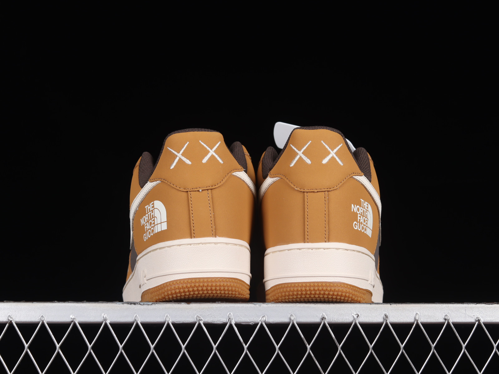 TheNorthFace x Nike Air Force 1 Low Dark Brown White