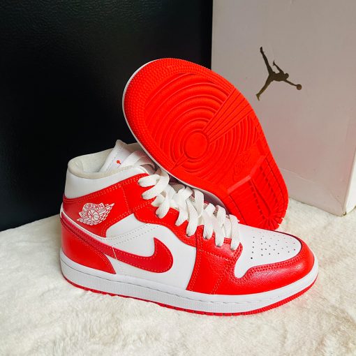 Air Jordan 1 Mid “Habanero Red”